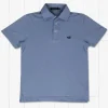Youth Biscayne Heather Performance Polo