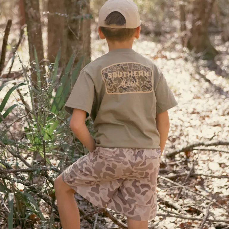 Youth Branding - Retro Camo Tee