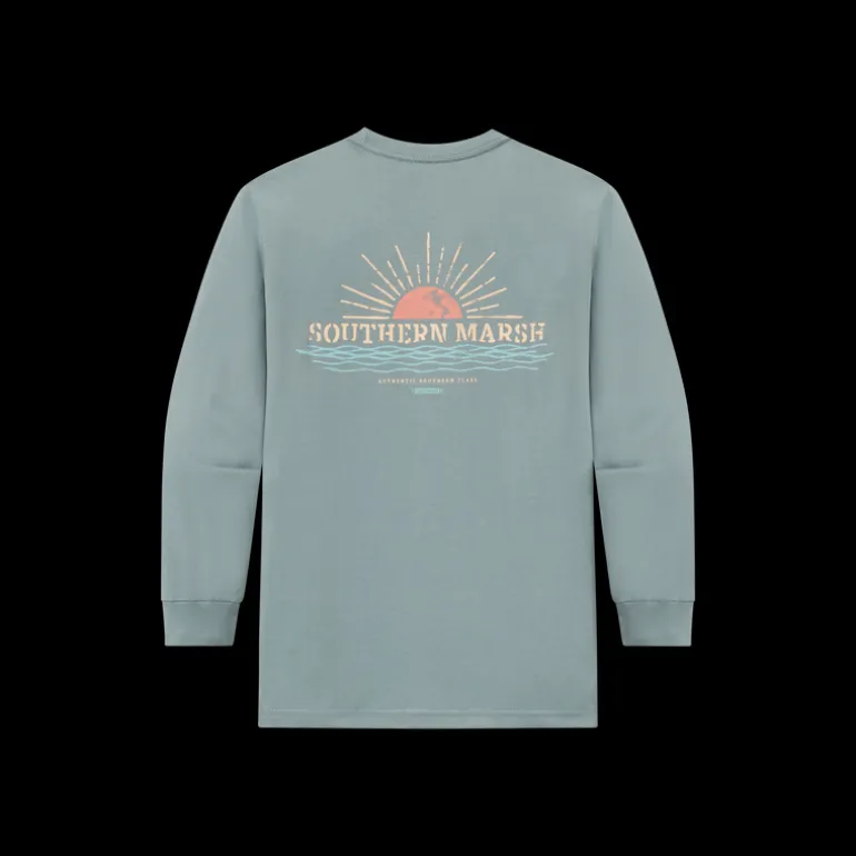 Youth Branding Collection Tee - Sunset - Long Sleeve