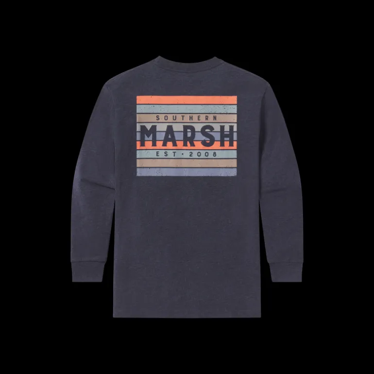 Youth Branding Tee - Color Bars - Long Sleeve