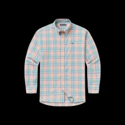 Youth Brevard Plaid Dress Shirt