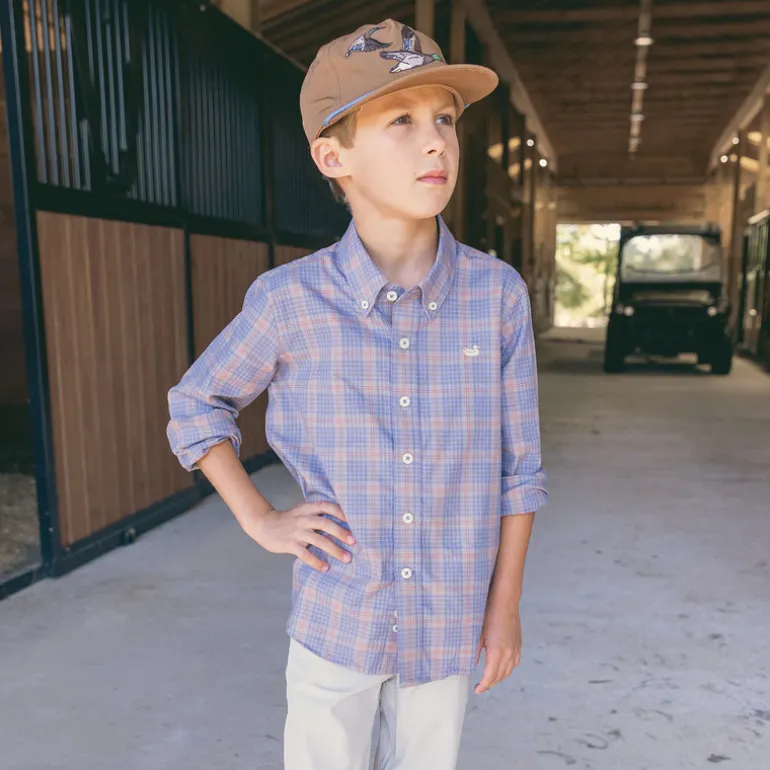 Youth Calabash Performance Dress Shirt