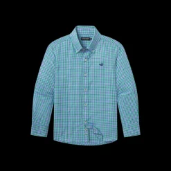Youth Campbell Plaid Dress Shirt