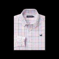 Youth Chateau Windowpane Dress Shirt