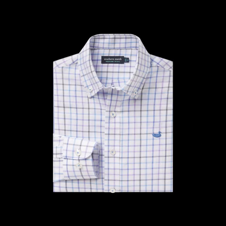 Youth Chateau Windowpane Dress Shirt