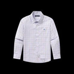Youth Chateau Windowpane Dress Shirt