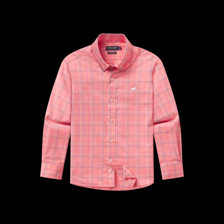 Youth Chatham Lines Performance Dress Shirt
