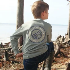 Youth Circle Catch Tee - Long Sleeve