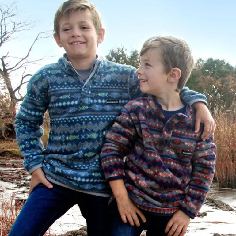 Youth Culebra Catch Fleece Pullover