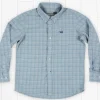 Youth Davidson Washed Check Dress Shirt