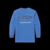 Youth Delta Fish Tee - Long Sleeve