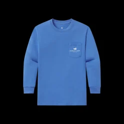 Youth Delta Fish Tee - Long Sleeve
