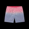Youth Dockside Swim Trunk - Herringbone Fade