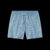 Youth Dockside Swim Trunk - Falling Lines