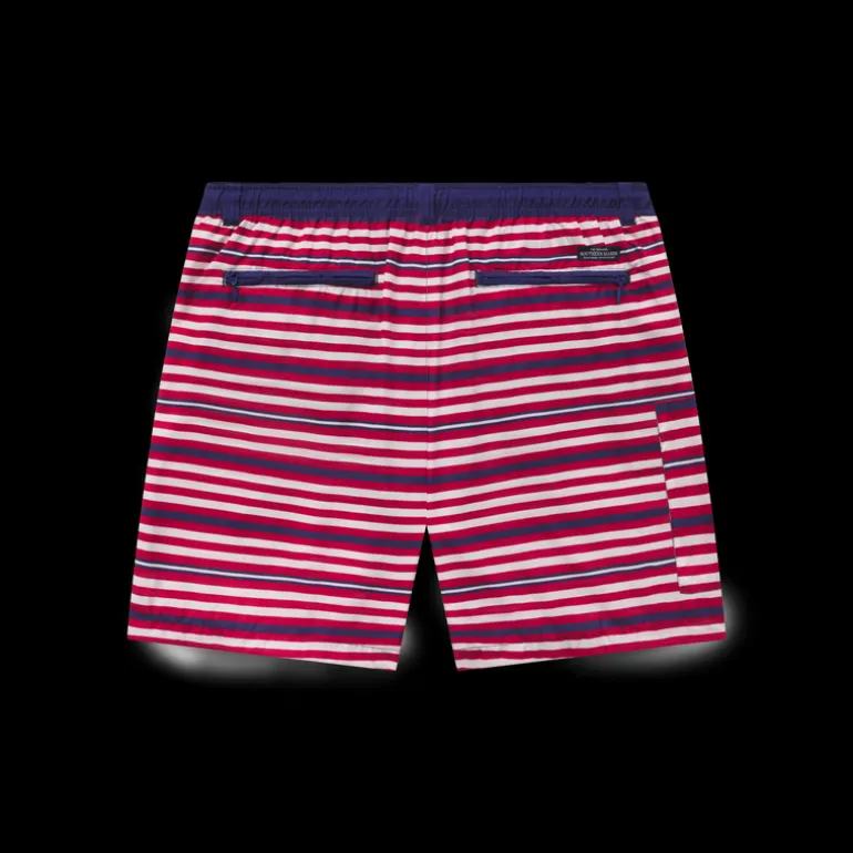 Youth Dockside Swim Trunk - Stripes