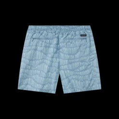 Youth Dockside Swim Trunk - Falling Lines