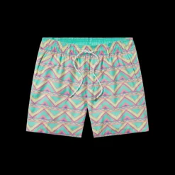 Youth Dockside Swim Trunk - Santiago Sunrise