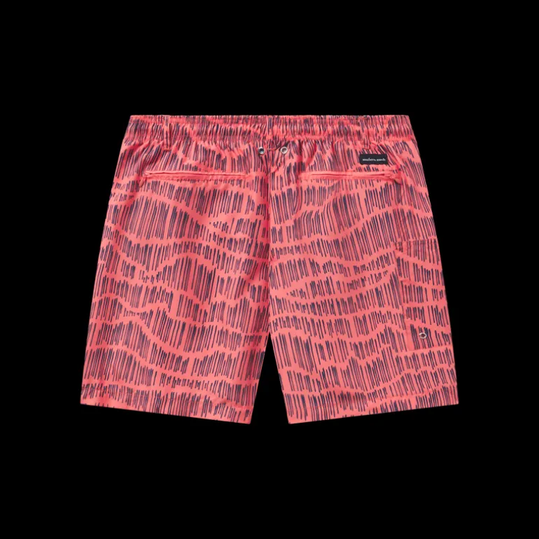 Youth Dockside Swim Trunk - Falling Lines