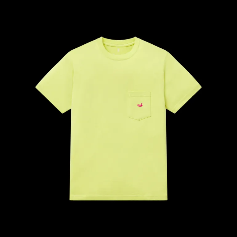 Youth Embroidered Pocket Tee