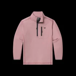 Youth Endzone Stripe Performance Pullover