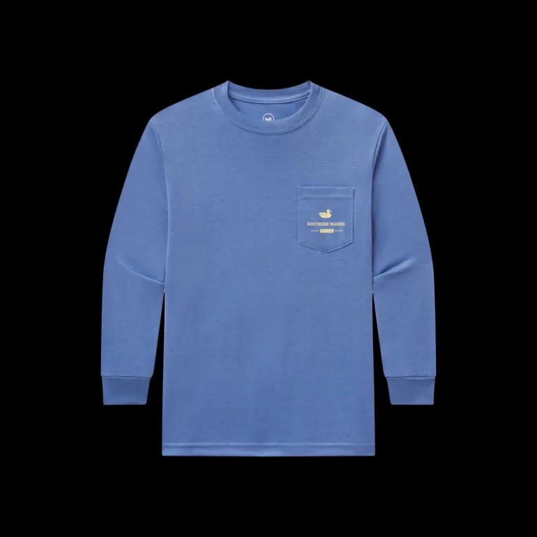 Youth FieldTec™ Comfort Tee - Retro Riptide - Long Sleeve