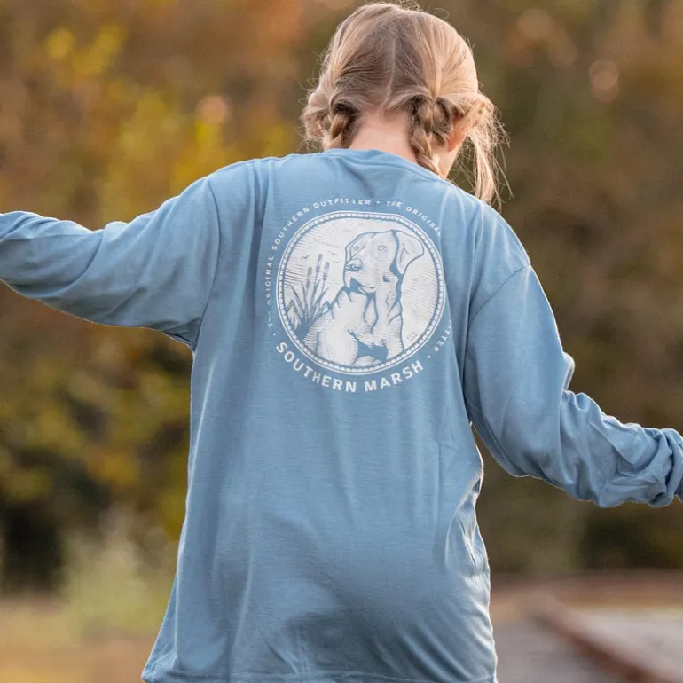 Youth FieldTec™ Comfort Tee - Engraved Outfitter - Long Sleeve