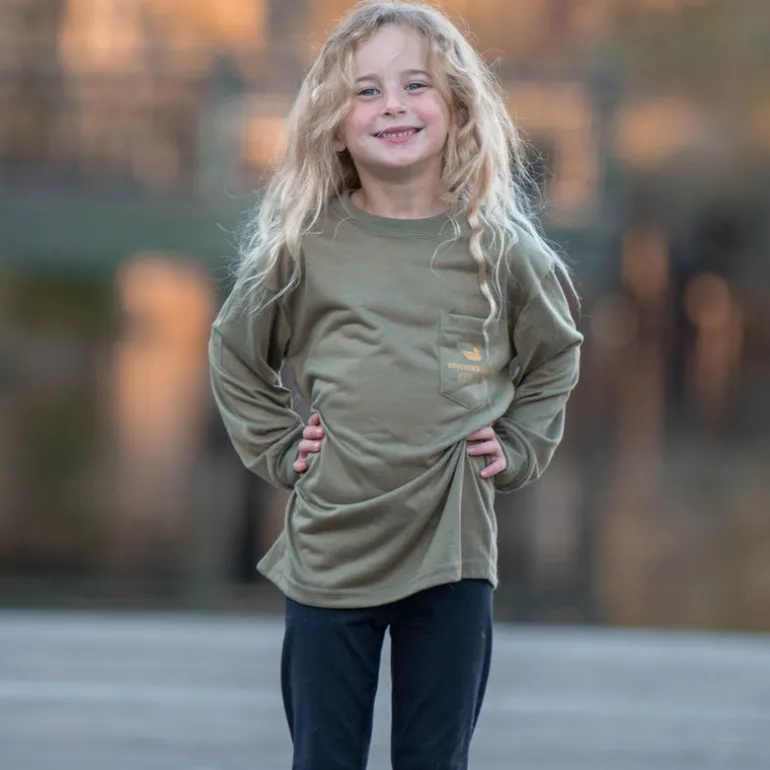 Youth FieldTec™ Comfort Tee - Engraved Outfitter - Long Sleeve