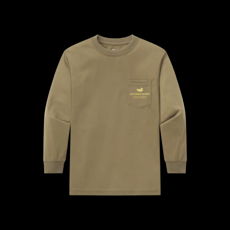Youth FieldTec™ Comfort Tee - Engraved Outfitter - Long Sleeve