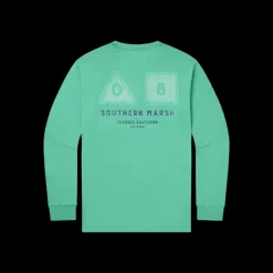 Youth FieldTec™ Featherlight Tee - Navigation - Long Sleeve