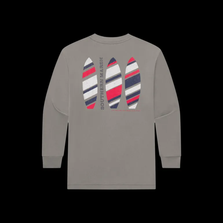 Youth FieldTec™ Featherlight Tee - Surf Trio - Long Sleeve