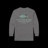 Youth FieldTec™ Heathered - Made in the Gulf - Tuna - Long Sleeve