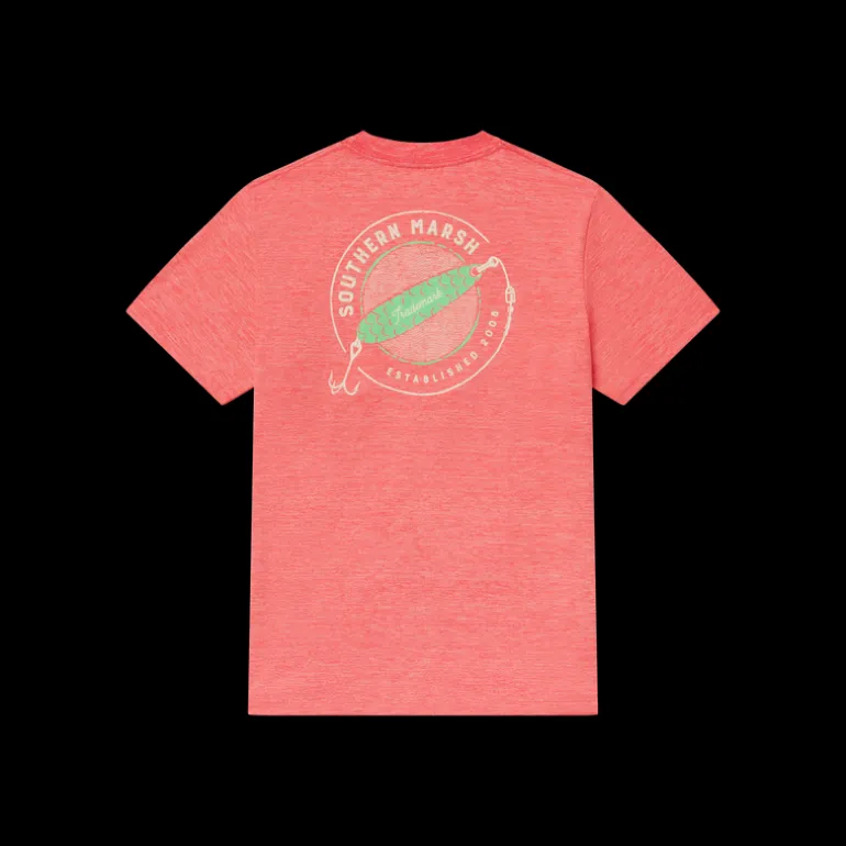 Youth FieldTec™ Heathered Performance Tee - Spoon