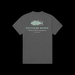 Youth FieldTec™ Heathered Tee - Made in the Gulf - Tuna