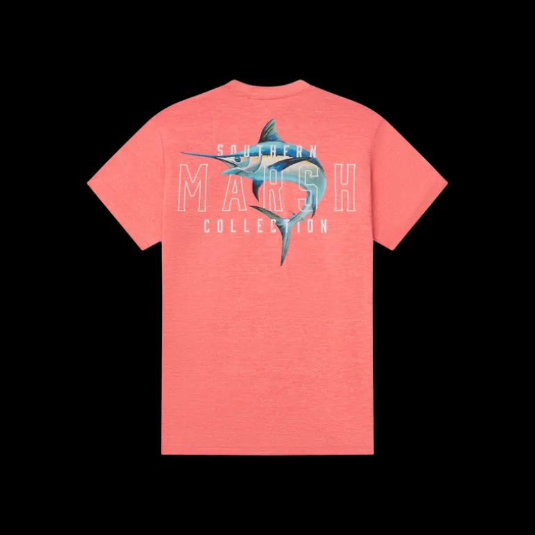 Youth FieldTec™ Heathered Tee - Swordfish