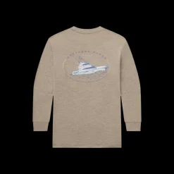 Youth FieldTec™ Heathered - Deep Sea - Long Sleeve