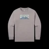 Youth FieldTec™ Heathered Performance Tee - Marsh Mountains - Long Sleeve