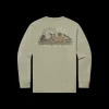 Youth FieldTec™ Heathered Performance Tee - Bear - Long Sleeve