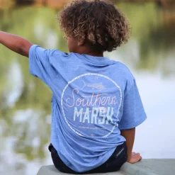 Youth FieldTec™ Heathered Performance Tee - Marlin Time