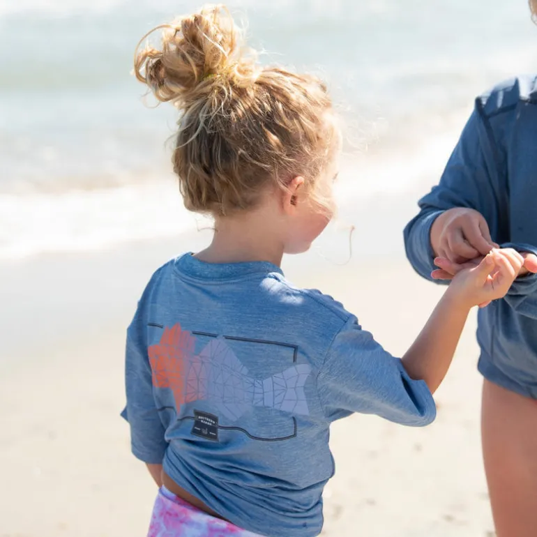 Youth FieldTec™ Heathered Performance Tee - Gradient Scales