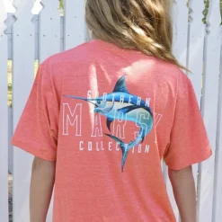 Youth FieldTec™ Heathered Tee - Swordfish