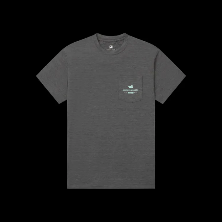 Youth FieldTec™ Heathered Tee - Made in the Gulf - Tuna