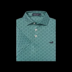 Youth Flyline Performance Polo - Marsh Morning