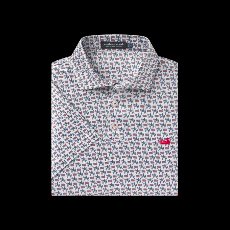 Youth Flyline Performance Polo - The American West