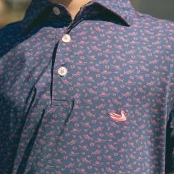 Youth Flyline Performance Polo - Offshore