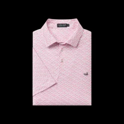 Youth Flyline Performance Polo - Palm & Pineapples