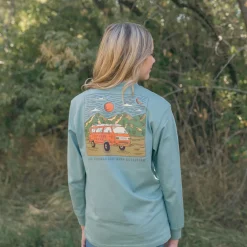 Youth Good Vibes Van Tee - Long Sleeve