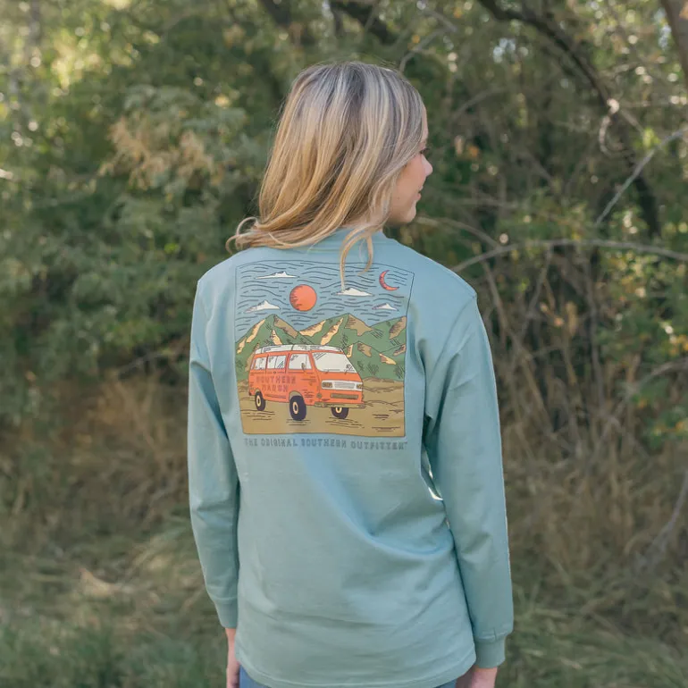 Youth Good Vibes Van Tee - Long Sleeve