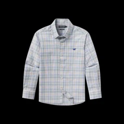 Youth Grainger Performance Plaid Dress Shirt