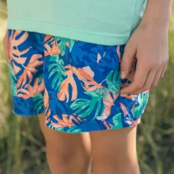 Youth Harbor Lined Trunk - Tropical
