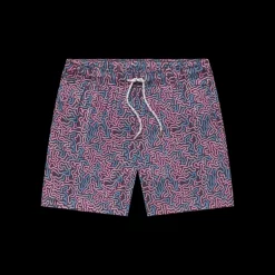 Youth Harbor Stretch Trunk - Coral Fades